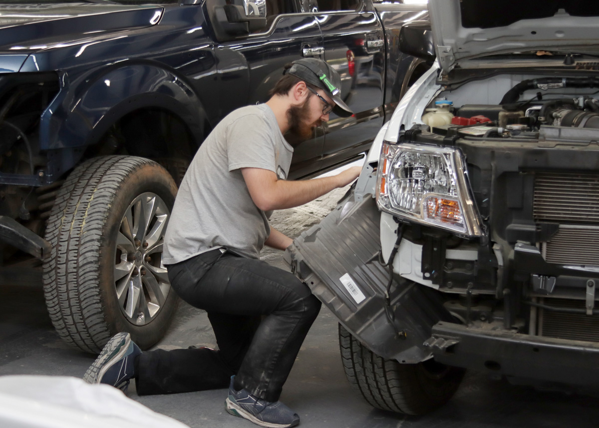 collision repair services at Richies Body Shop